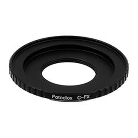 Lens Mount Adapter - C-Mount CCTV - Cine Lens To Fujifilm X-Series Mirrorless Camera Body